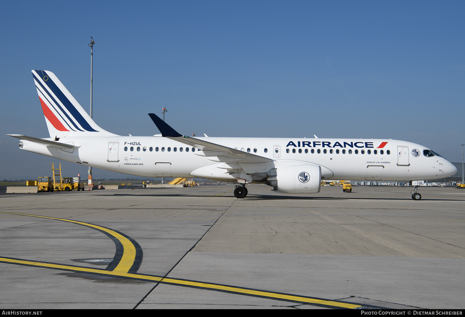 Aircraft Photo of F-HZUL | Airbus A220-371 (BD-500-1A11) | Air France | AirHistory.net #710247