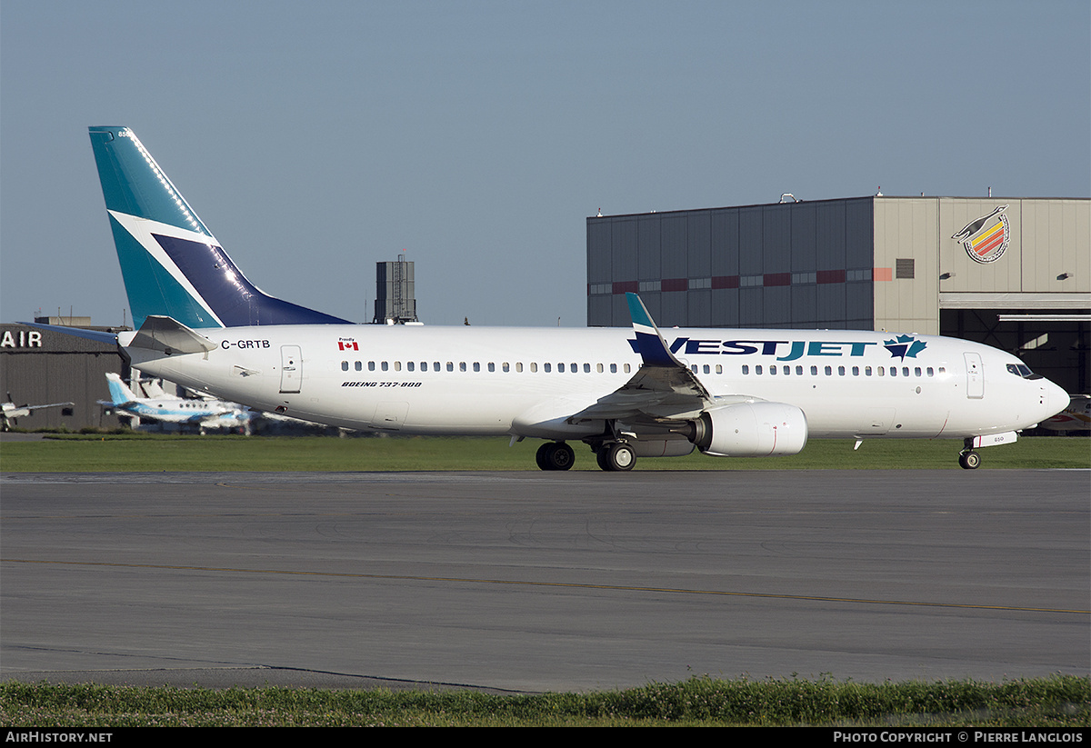 Aircraft Photo of C-GRTB | Boeing 737-800 | WestJet | AirHistory.net #710299