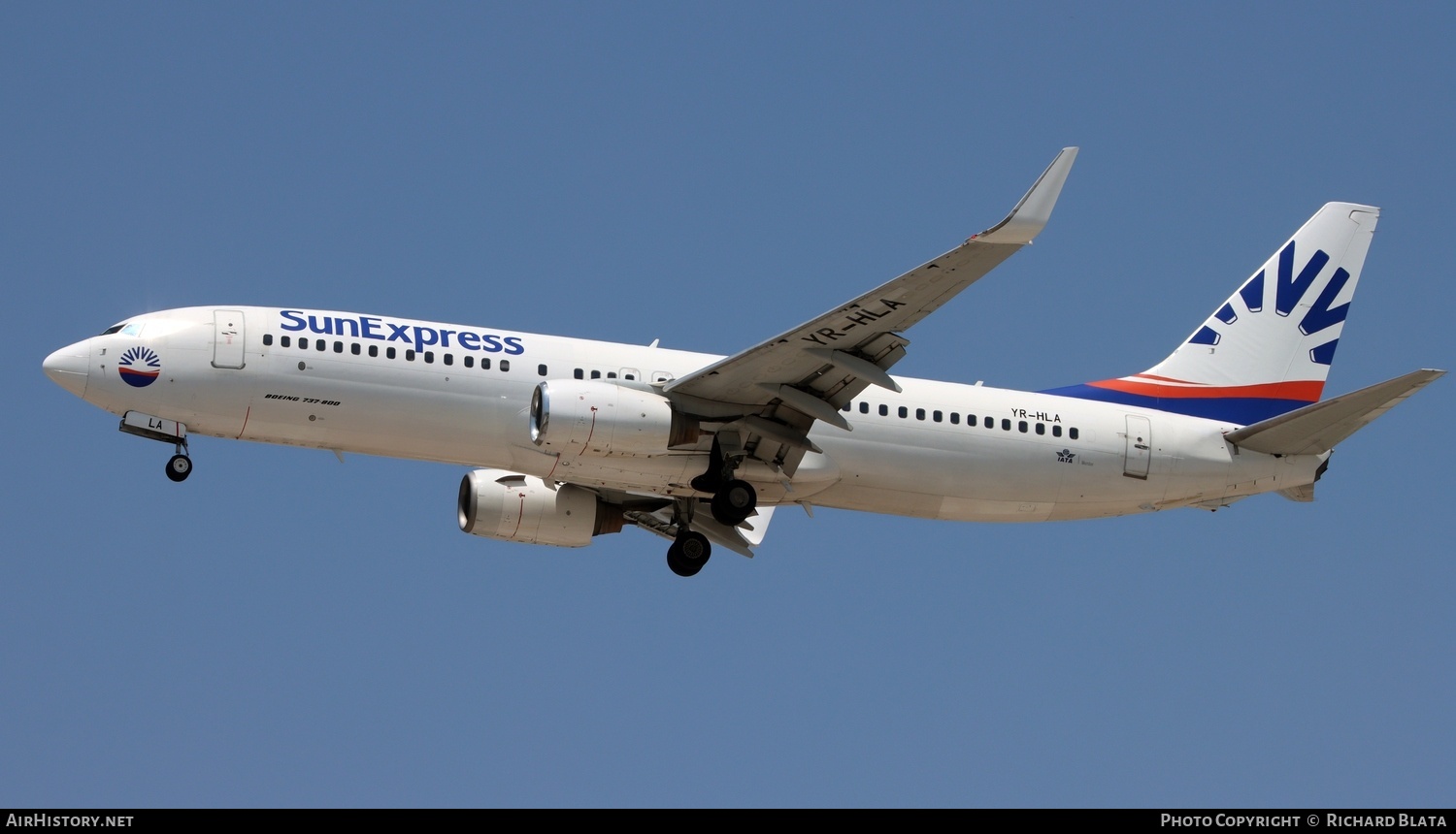 Aircraft Photo of YR-HLA | Boeing 737-8HC | SunExpress | AirHistory.net #710332