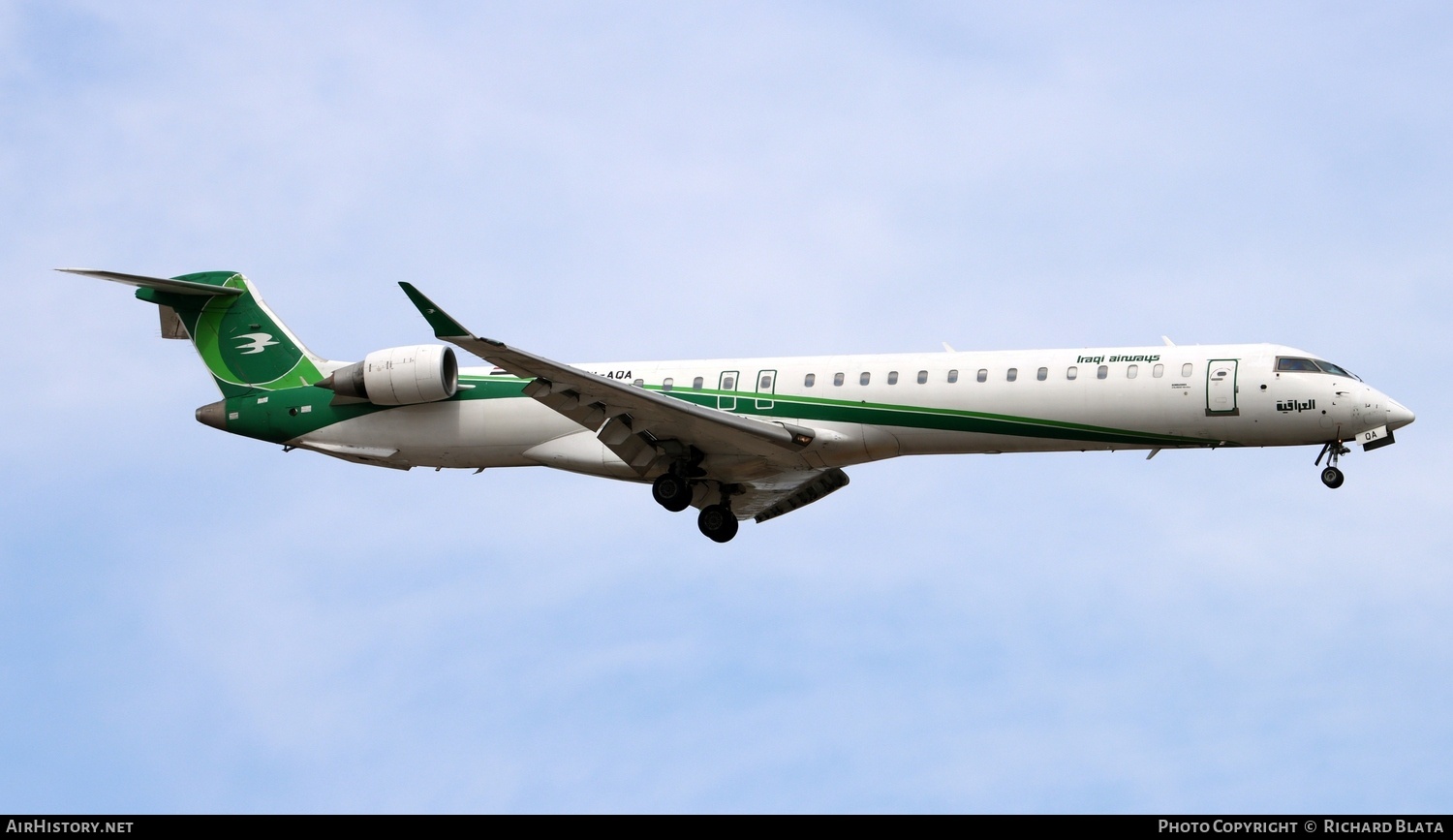 Aircraft Photo of YI-AQA | Bombardier CRJ-900LR (CL-600-2D24) | Iraqi Airways | AirHistory.net #710334