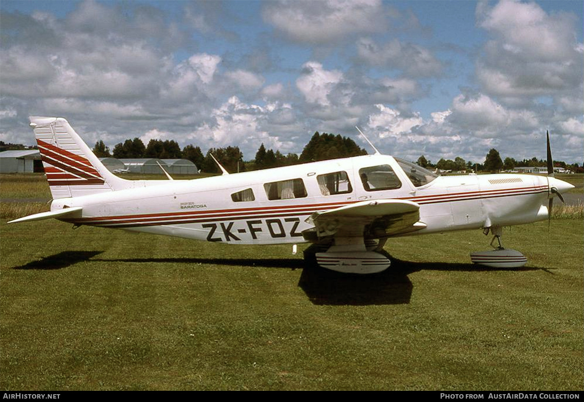Aircraft Photo of ZK-FOZ | Piper PA-32-301T Turbo Saratoga | AirHistory.net #710343