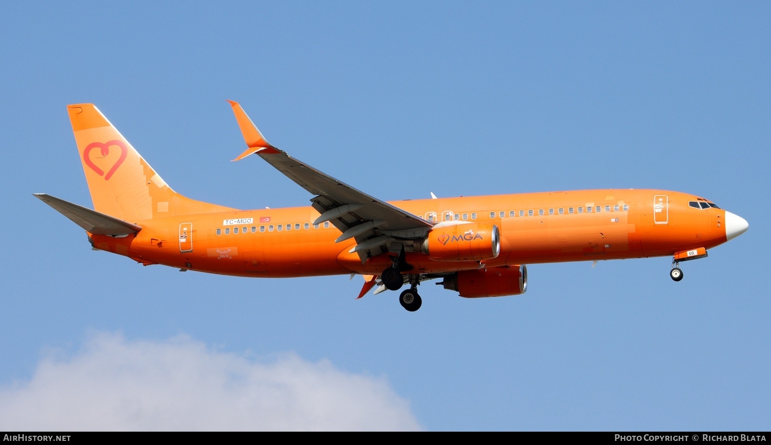 Aircraft Photo of TC-MGO | Boeing 737-85F | MGA - Mavi Gok Aviation | AirHistory.net #710351