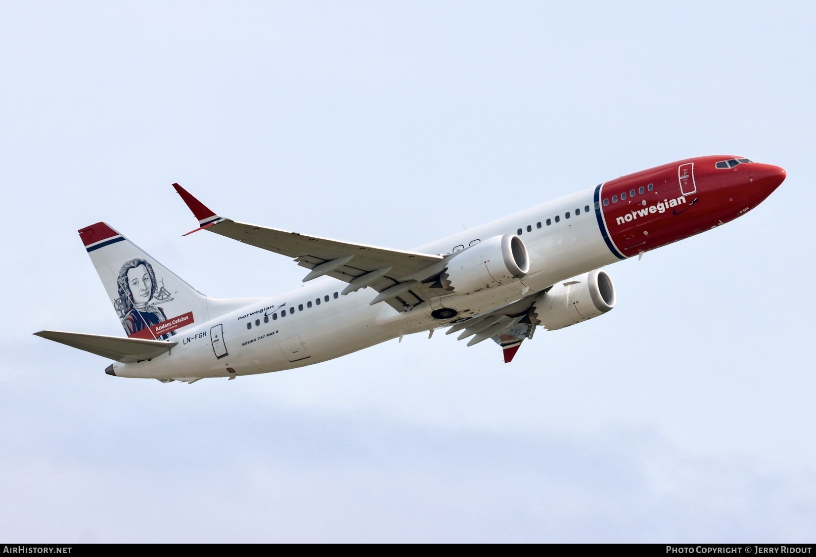 Aircraft Photo of LN-FGH | Boeing 737-8 Max 8 | Norwegian | AirHistory.net #710371