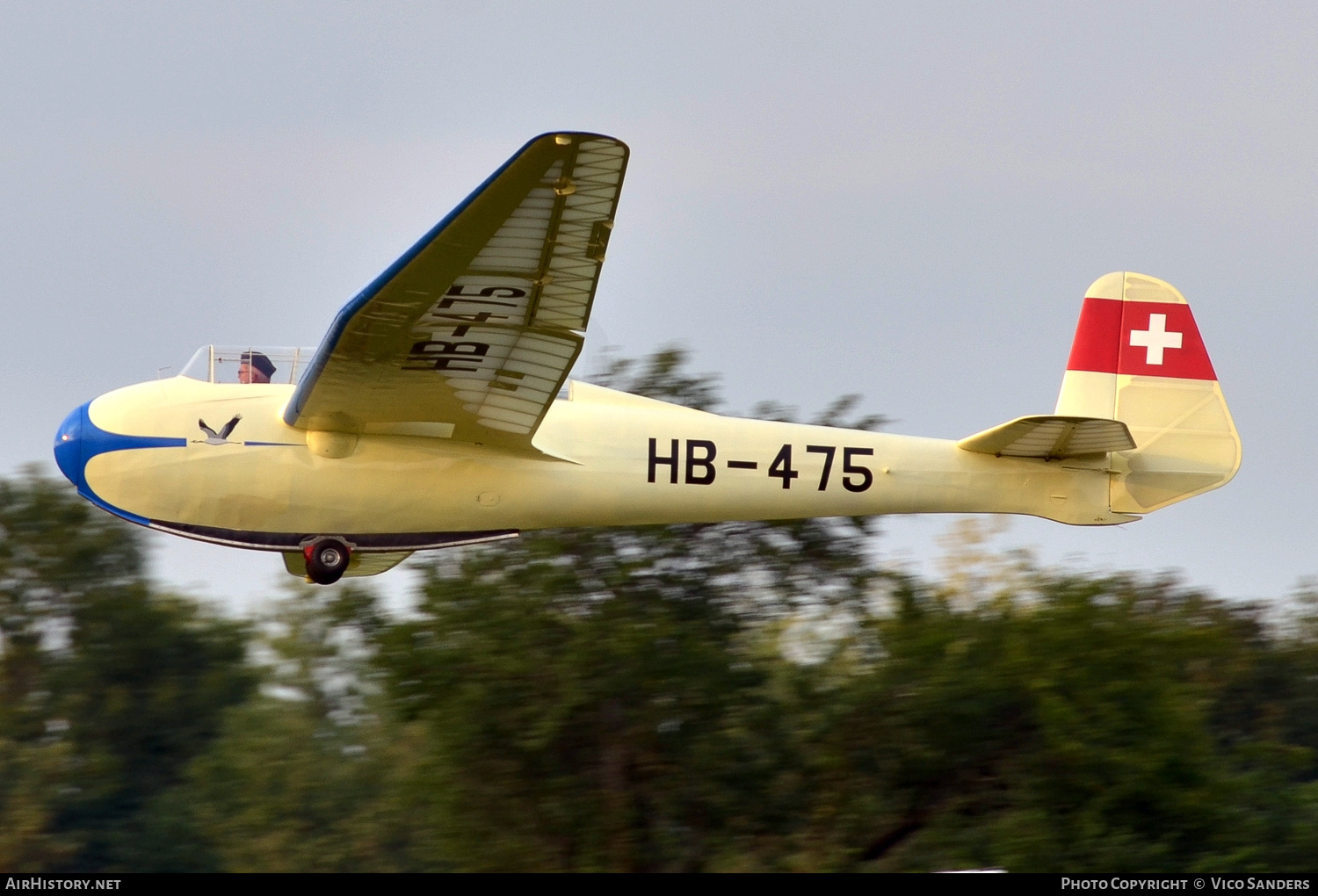 Aircraft Photo of HB-475 | DFS Kranich IIB-1 | AirHistory.net #710375