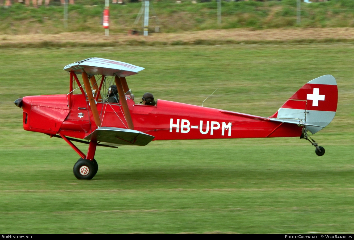 Aircraft Photo of HB-UPM | De Havilland D.H. 82A Tiger Moth II | AirHistory.net #710382
