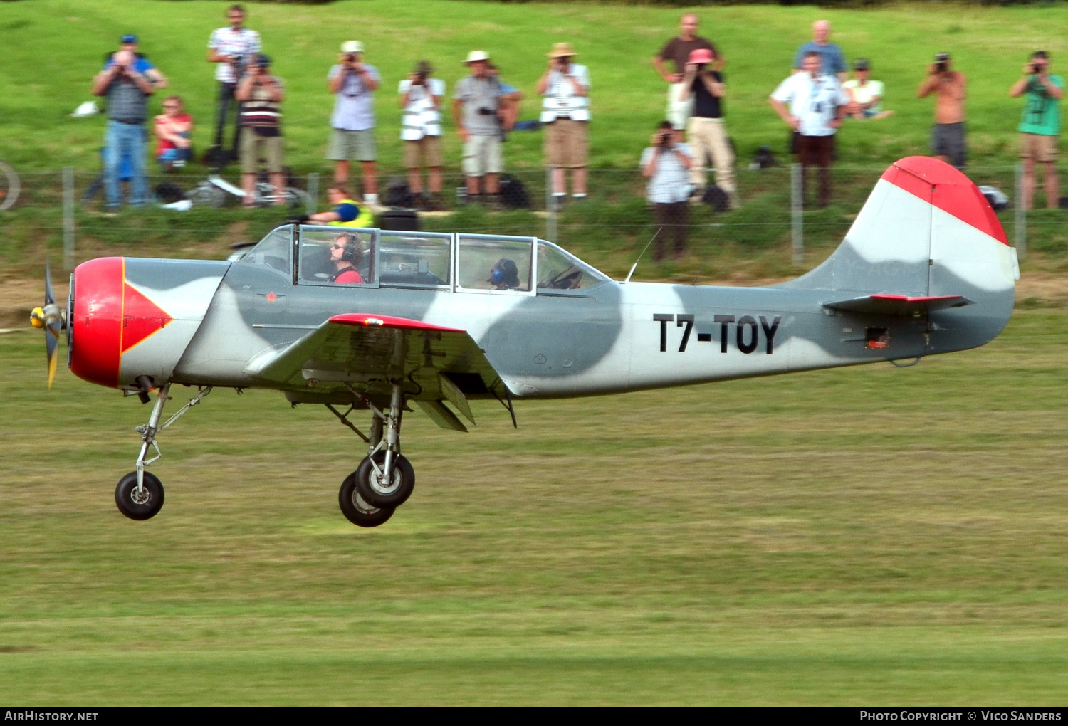 Aircraft Photo of T7-TOY | Yakovlev Yak-52 | AirHistory.net #710391