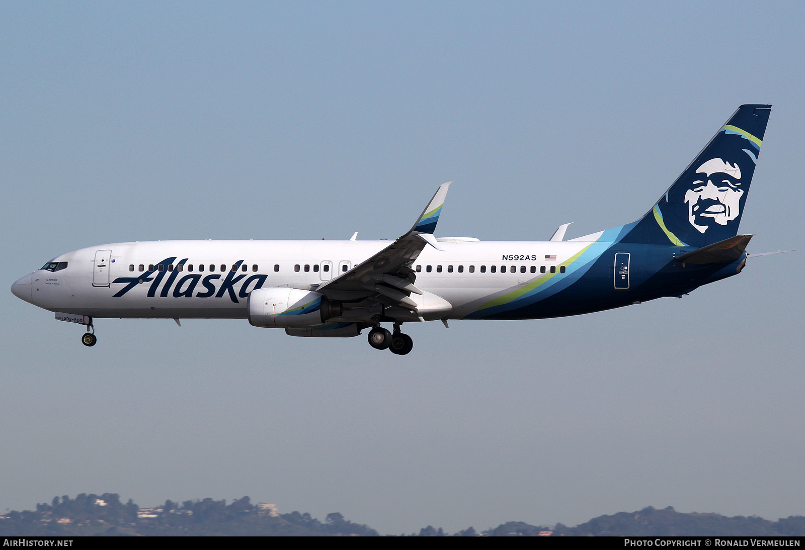 Aircraft Photo of N592AS | Boeing 737-890 | Alaska Airlines | AirHistory.net #710420