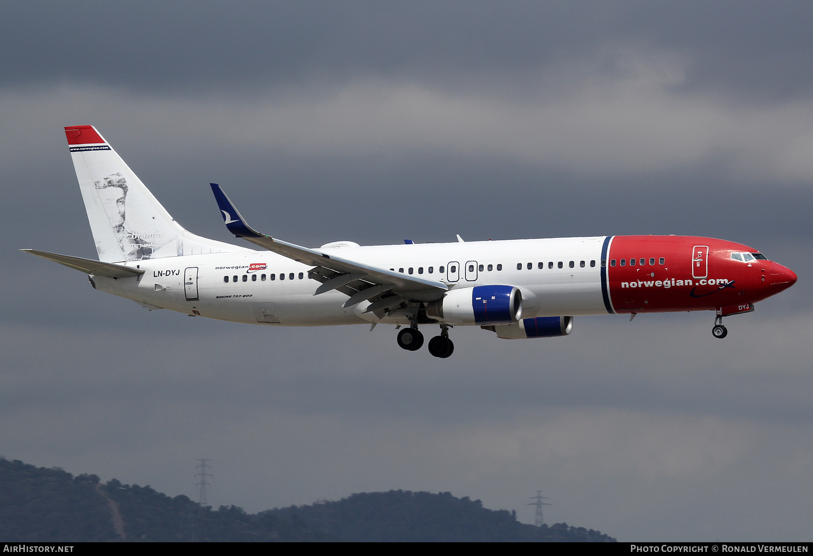 Aircraft Photo of LN-DYJ | Boeing 737-8JP | Norwegian | AirHistory.net #710432
