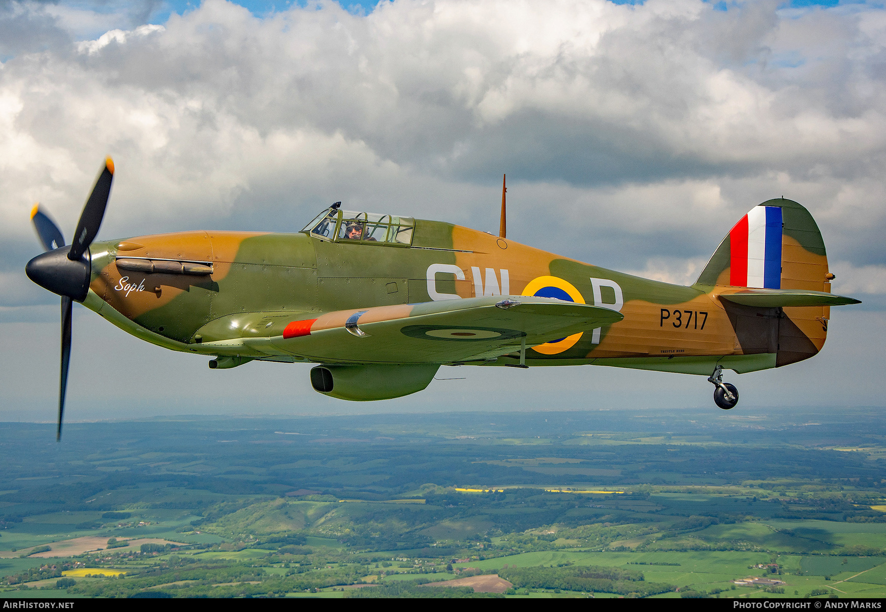 Aircraft Photo of G-HITT / P3717 | Hawker Hurricane Mk1 | UK - Air Force | AirHistory.net #710465