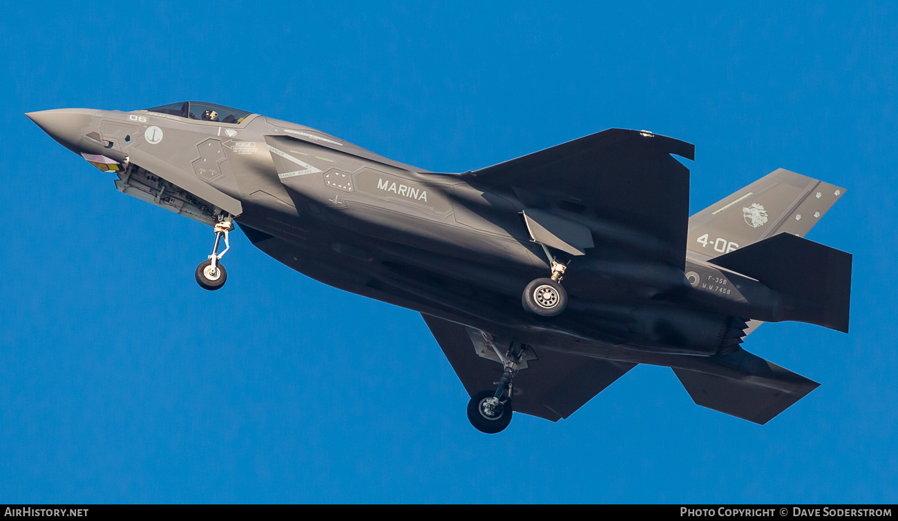 Aircraft Photo of MM7458 | Lockheed Martin F-35B Lightning II | Italy - Navy | AirHistory.net #710466