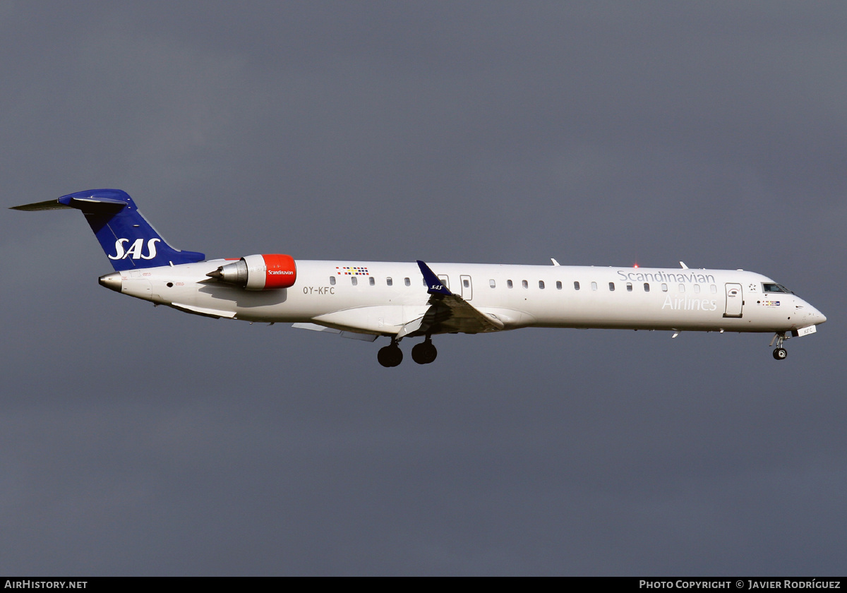 Aircraft Photo of OY-KFC | Bombardier CRJ-900ER NG (CL-600-2D24) | Scandinavian Airlines - SAS | AirHistory.net #710487