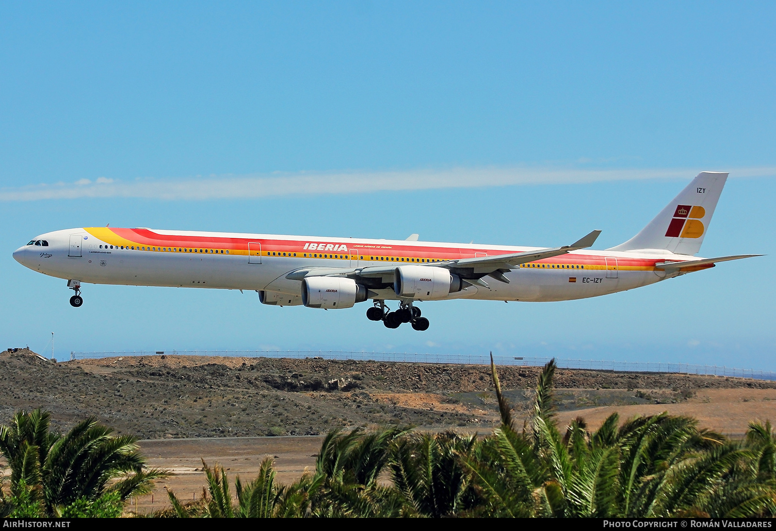 Aircraft Photo of EC-IZY | Airbus A340-642 | Iberia | AirHistory.net #710497