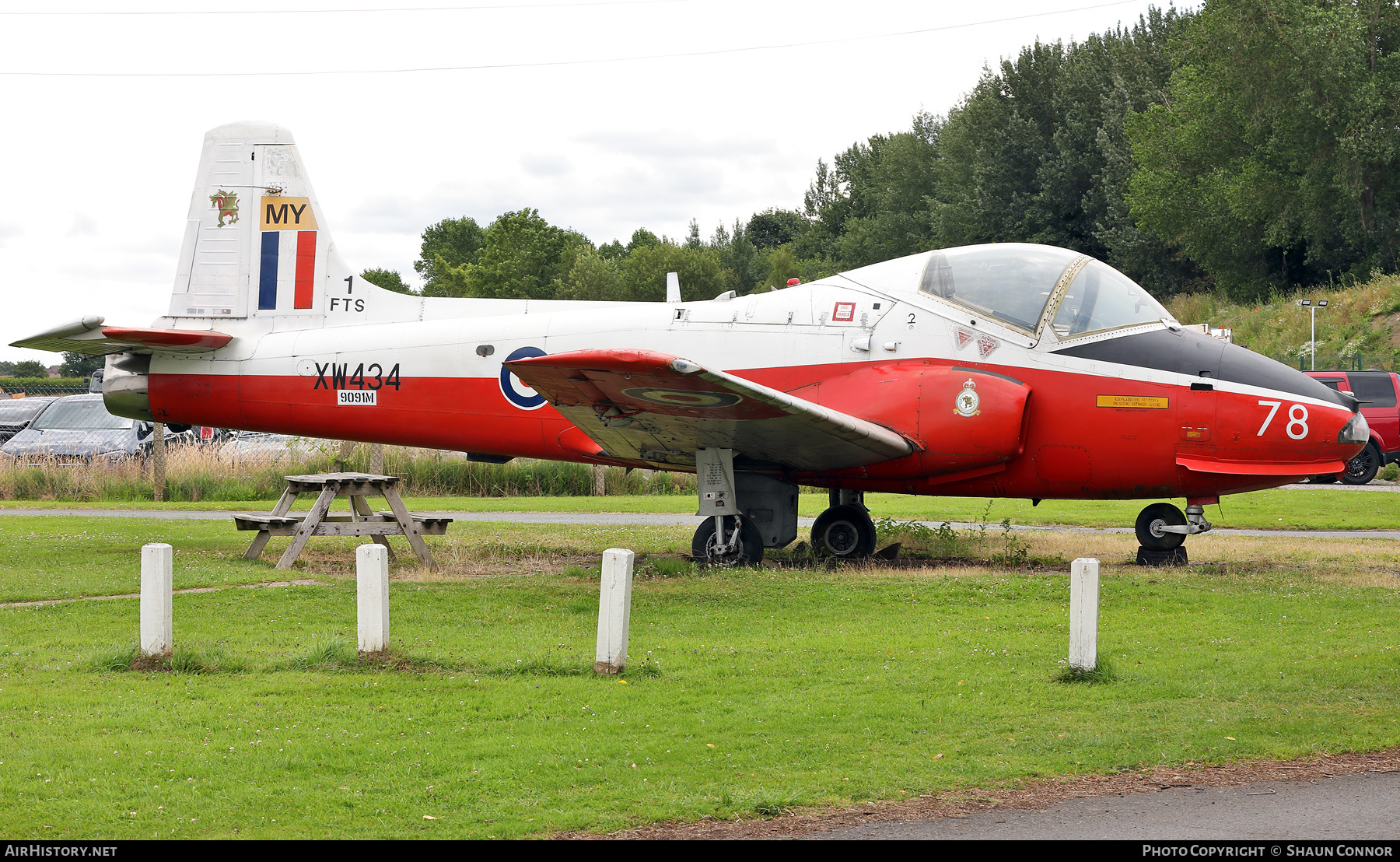 Aircraft Photo of XW434 / 9091M | BAC 84 Jet Provost T5A | UK - Air Force | AirHistory.net #710533