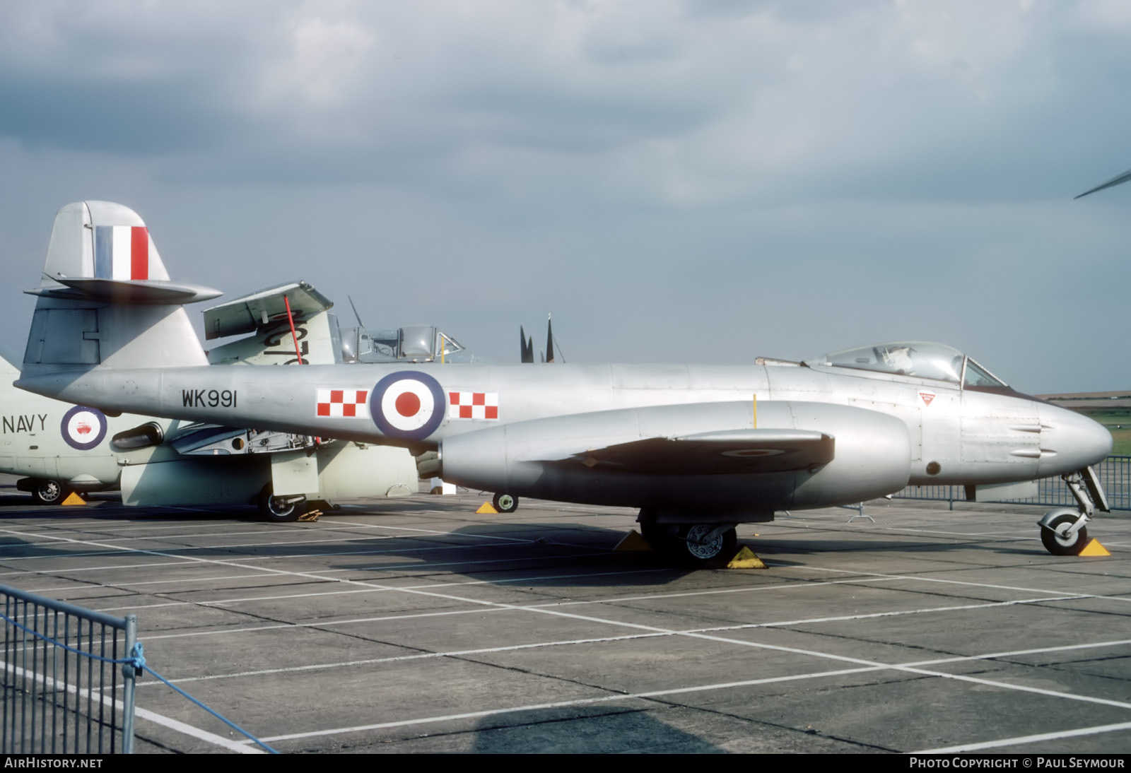 Aircraft Photo of WK991 | Gloster Meteor F8 | UK - Air Force | AirHistory.net #710545