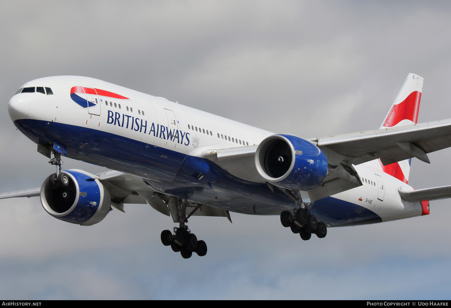Aircraft Photo of G-VIIE | Boeing 777-236/ER | British Airways | AirHistory.net #710548