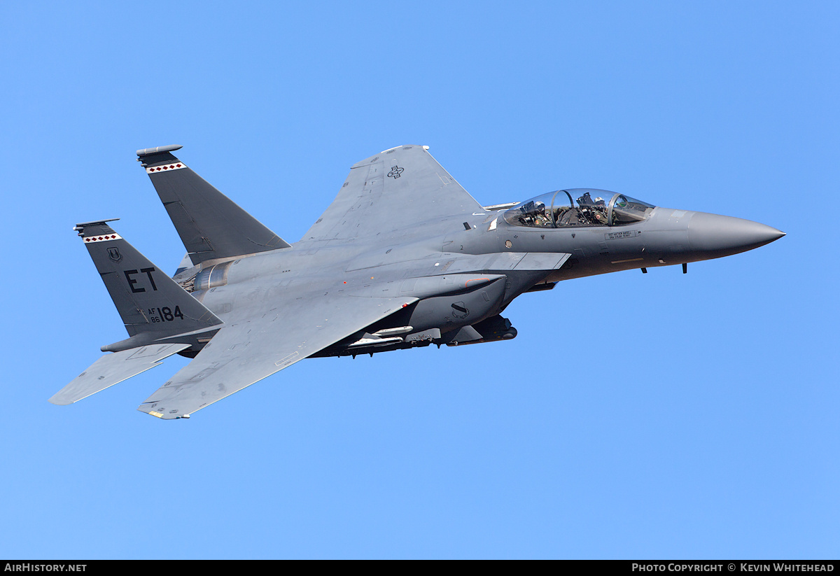 Aircraft Photo of 86-0184 / AF86-184 | McDonnell Douglas F-15E Strike Eagle | USA - Air Force | AirHistory.net #710570