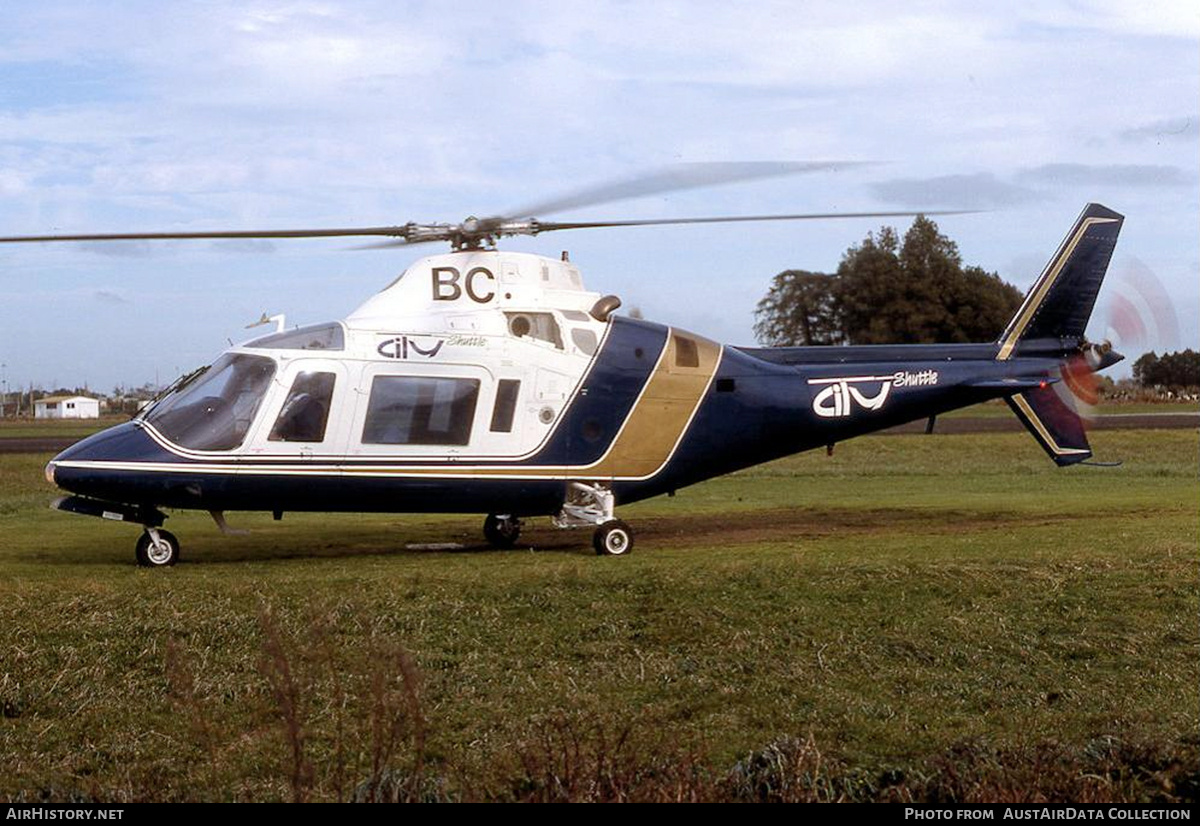 Aircraft Photo of ZK-HBC / BC | Agusta A-109A | City Shuttle | AirHistory.net #710576