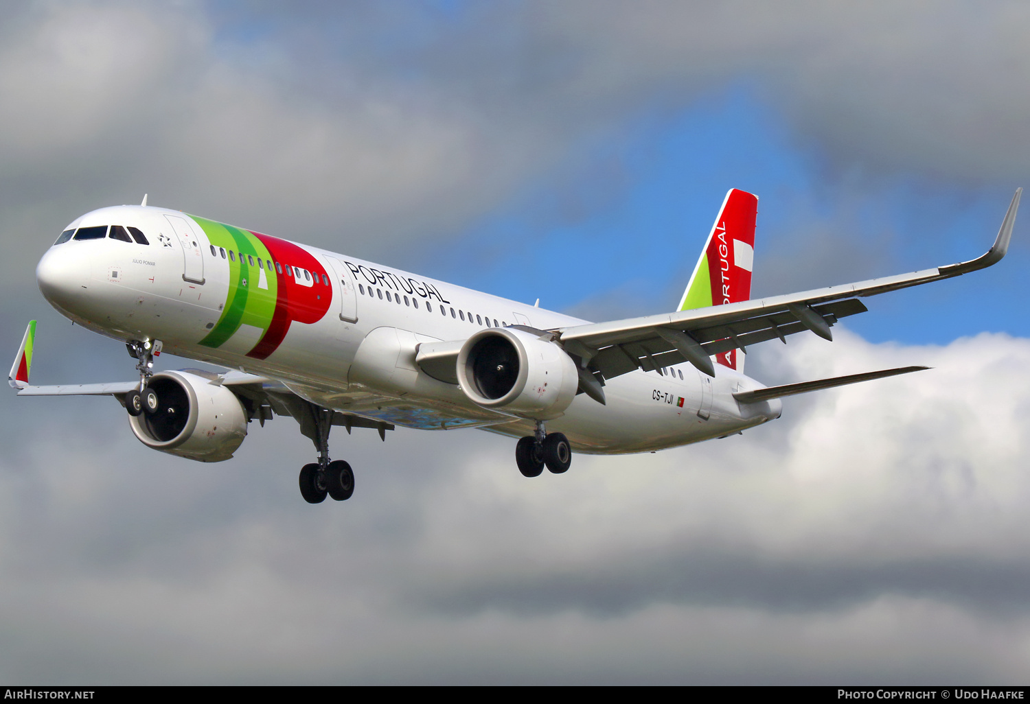 Aircraft Photo of CS-TJI | Airbus A321-251N | TAP Air Portugal | AirHistory.net #710578