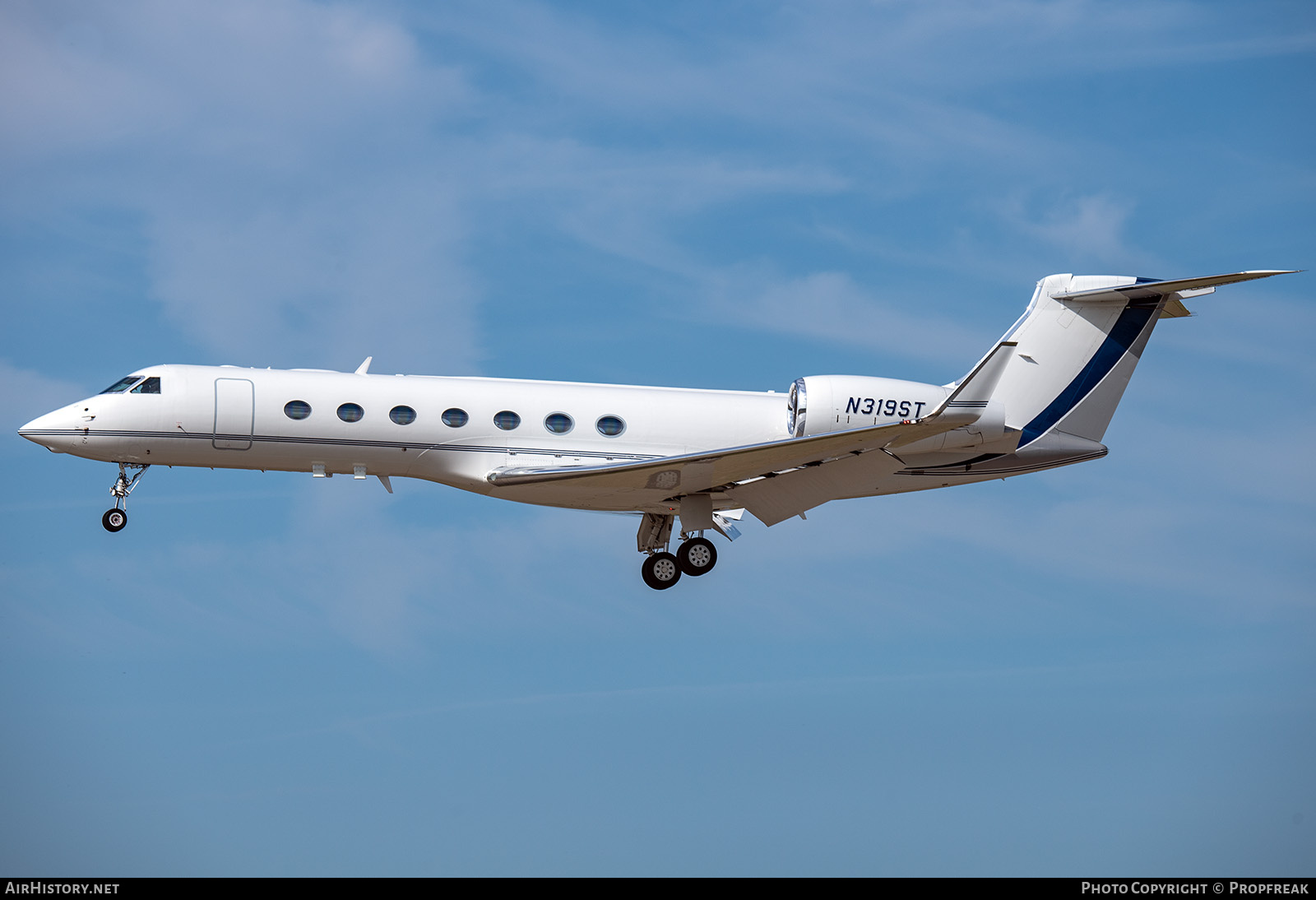 Aircraft Photo of N319ST | Gulfstream Aerospace G-V-SP Gulfstream G550 | AirHistory.net #710590