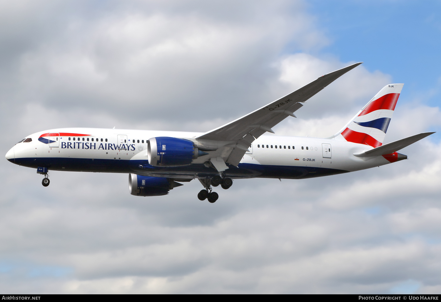 Aircraft Photo of G-ZBJK | Boeing 787-8 Dreamliner | British Airways | AirHistory.net #710613