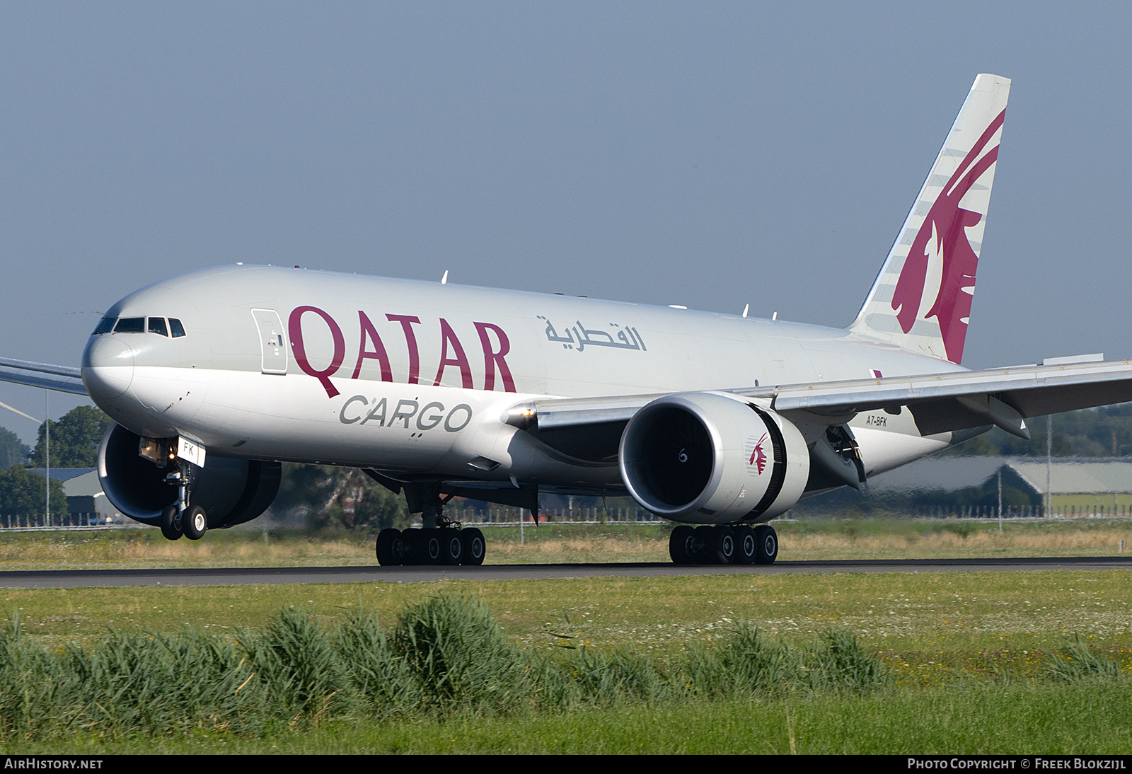 Aircraft Photo of A7-BFK | Boeing 777-F | Qatar Airways Cargo | AirHistory.net #710616