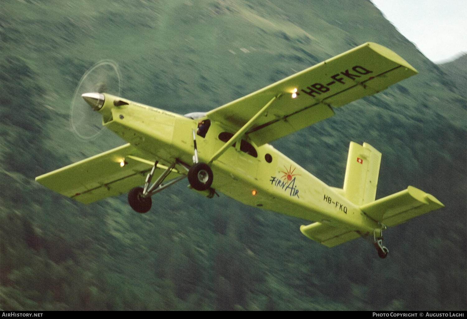 Aircraft Photo of HB-FKQ | Pilatus PC-6/B1-H2 Turbo Porter | Firn Air | AirHistory.net #710629
