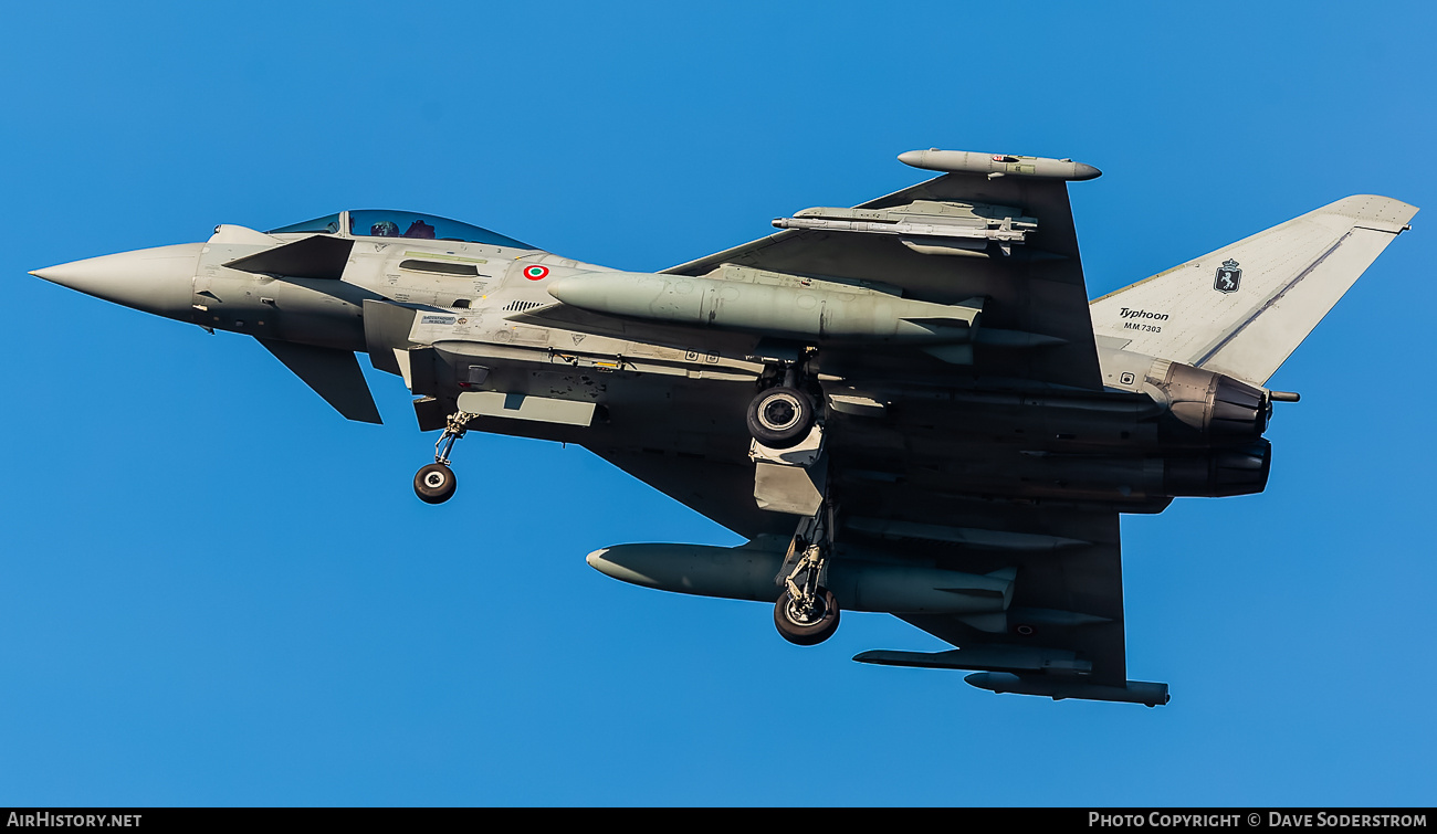 Aircraft Photo of MM7303 | Eurofighter F-2000A Typhoon | Italy - Air Force | AirHistory.net #710658
