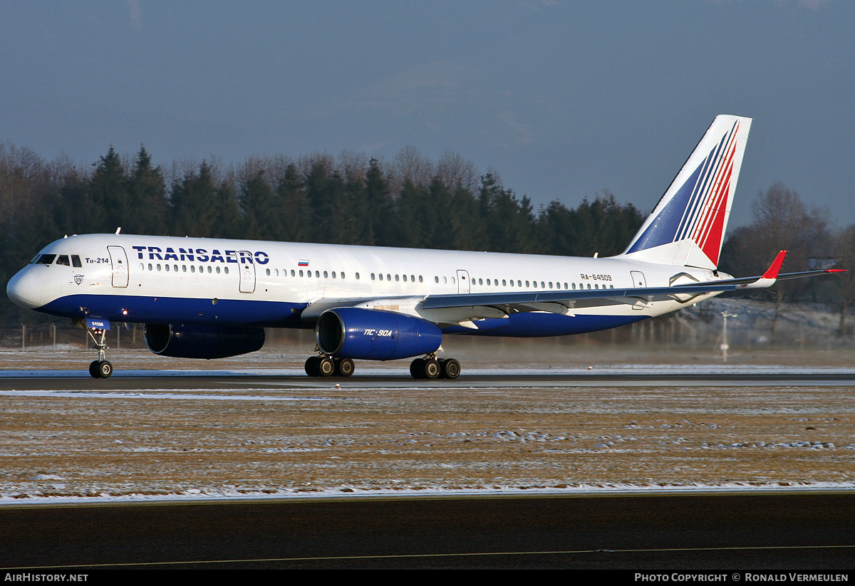 Aircraft Photo of RA-64509 | Tupolev Tu-214 | Transaero Airlines | AirHistory.net #710691