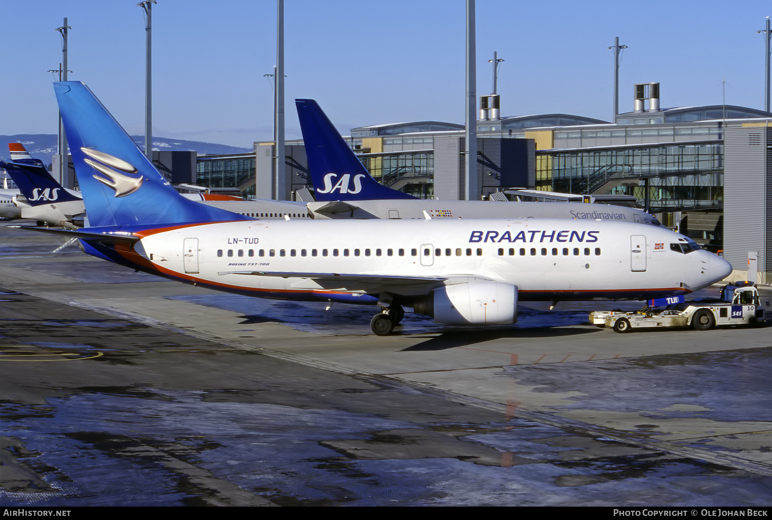 Aircraft Photo of LN-TUD | Boeing 737-705 | Braathens | AirHistory.net #710693