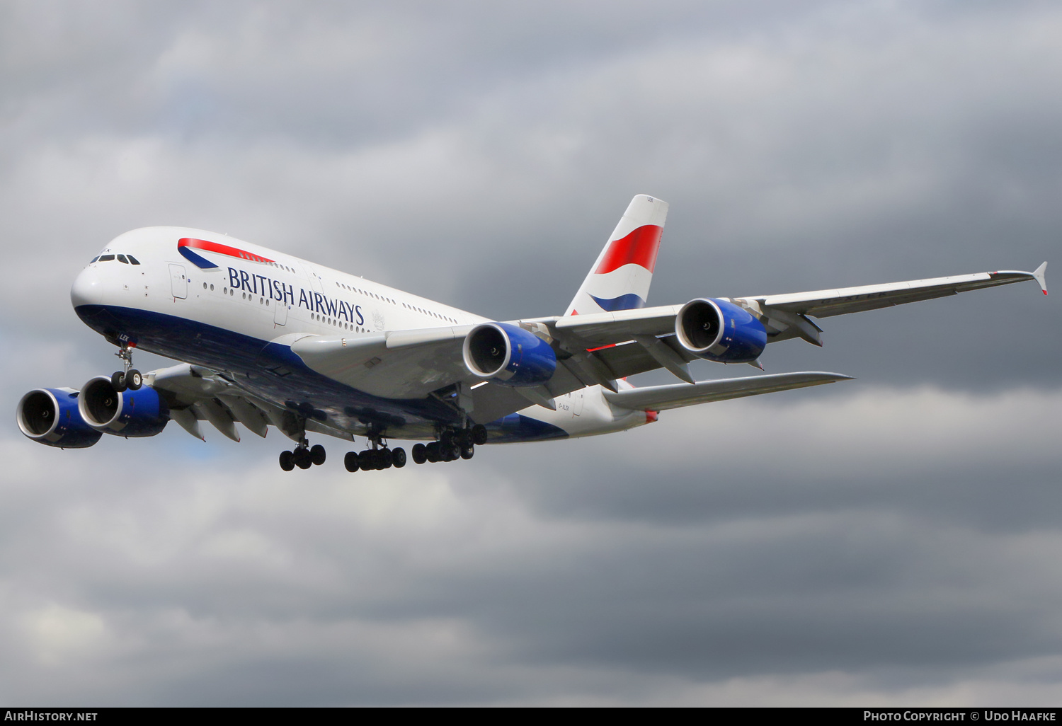 Aircraft Photo of G-XLEK | Airbus A380-841 | British Airways | AirHistory.net #710695