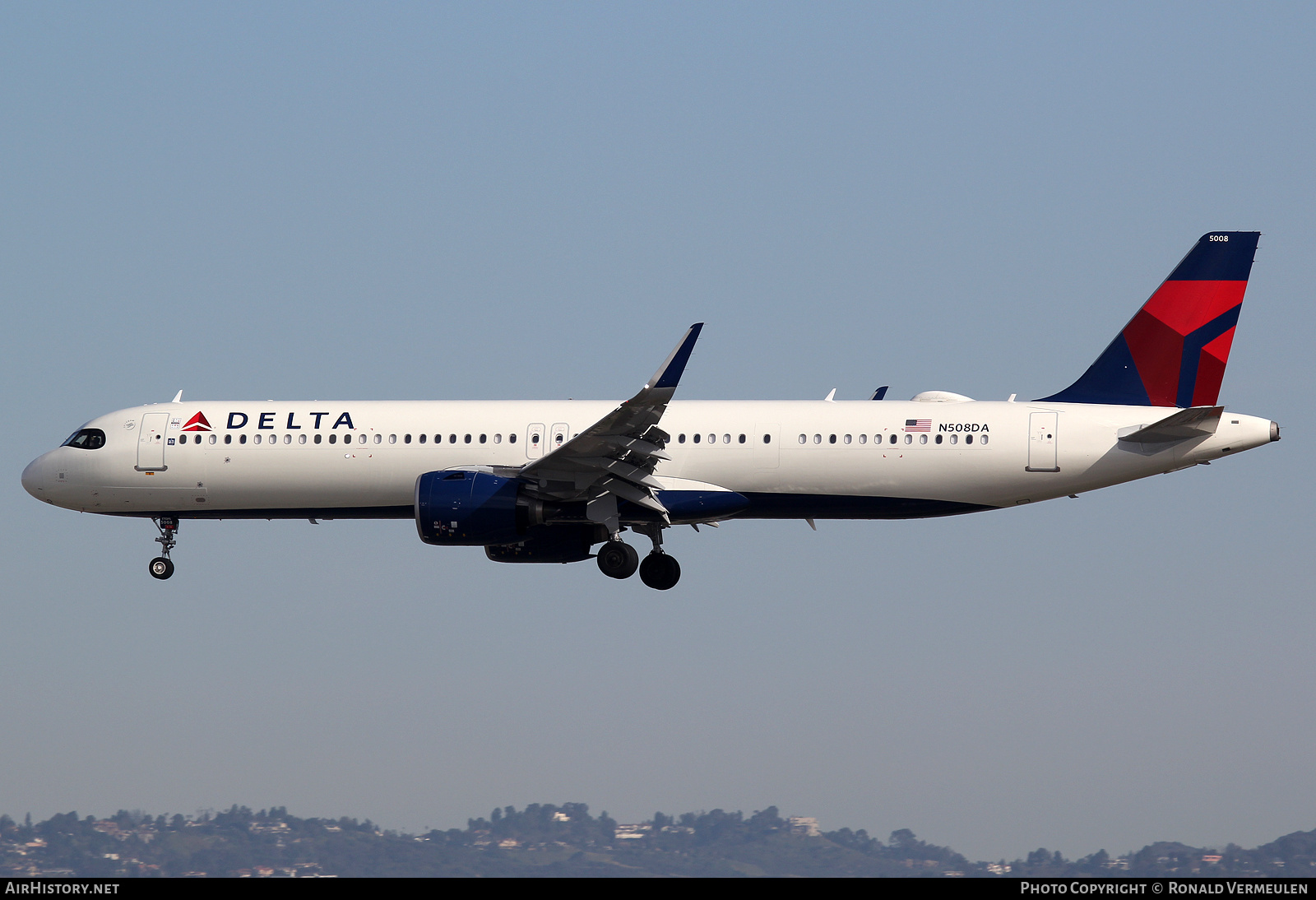 Aircraft Photo of N508DA | Airbus A321-271NX | Delta Air Lines | AirHistory.net #710702
