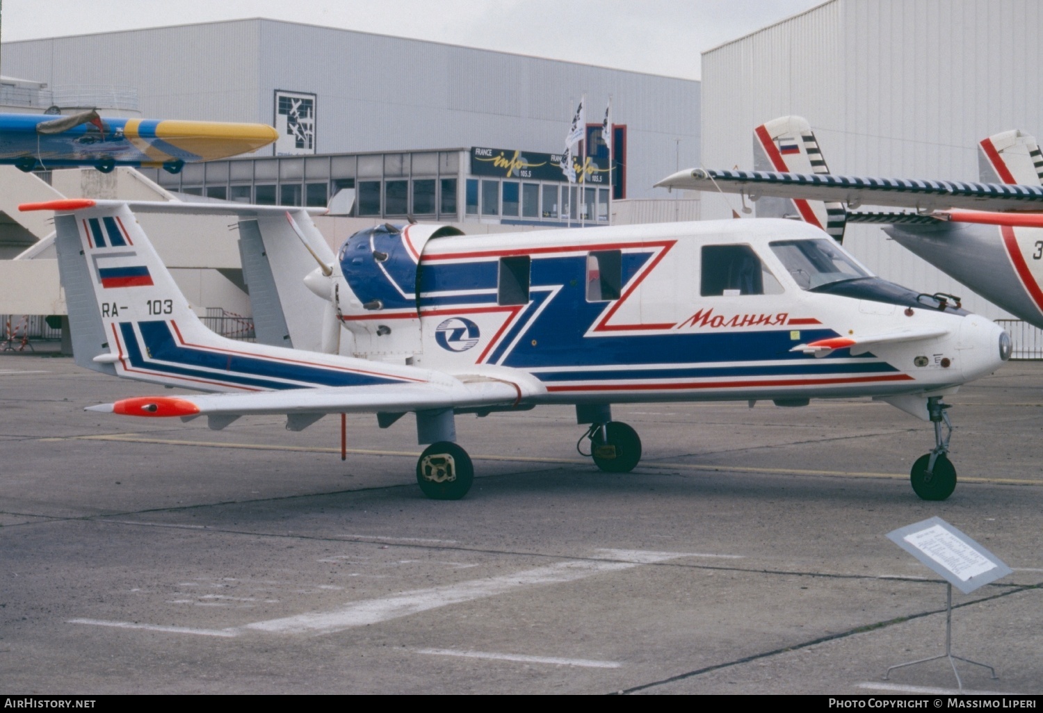 Aircraft Photo of RA-103 | Molniya 1 | Molniya | AirHistory.net #710704