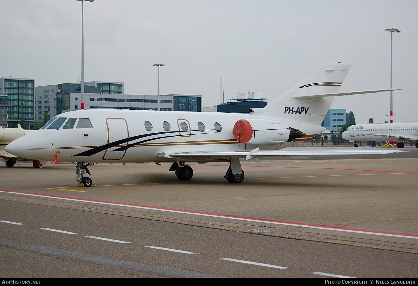 Aircraft Photo of PH-APV | Dassault Falcon 200 (20H) | AirHistory.net #710715