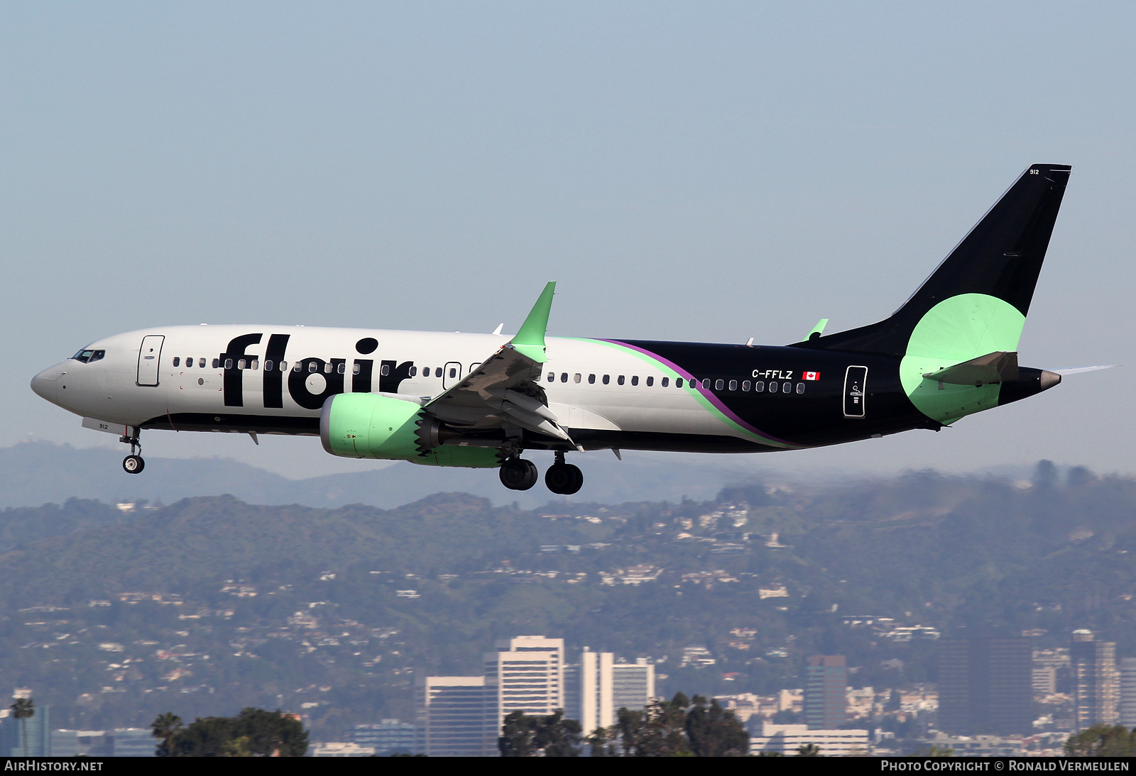 Aircraft Photo of C-FFLZ | Boeing 737-8 Max 8 | Flair Airlines | AirHistory.net #710732