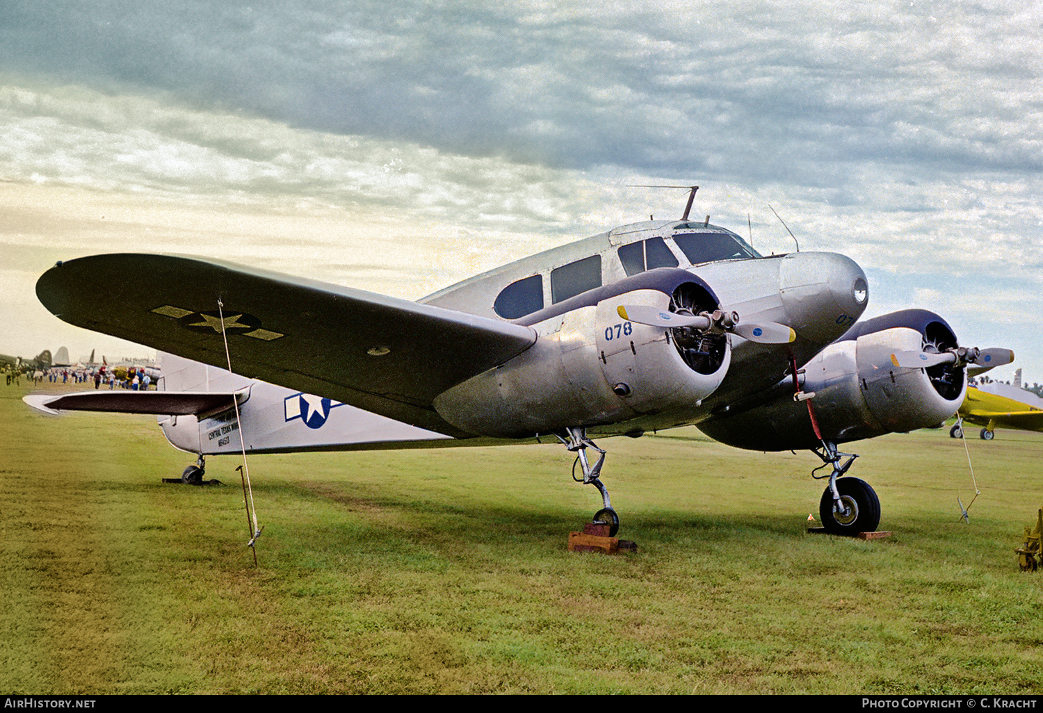 Aircraft Photo of 43-8078 / N64513 | Cessna UC-78B Bobcat (T-50) | AirHistory.net #710735
