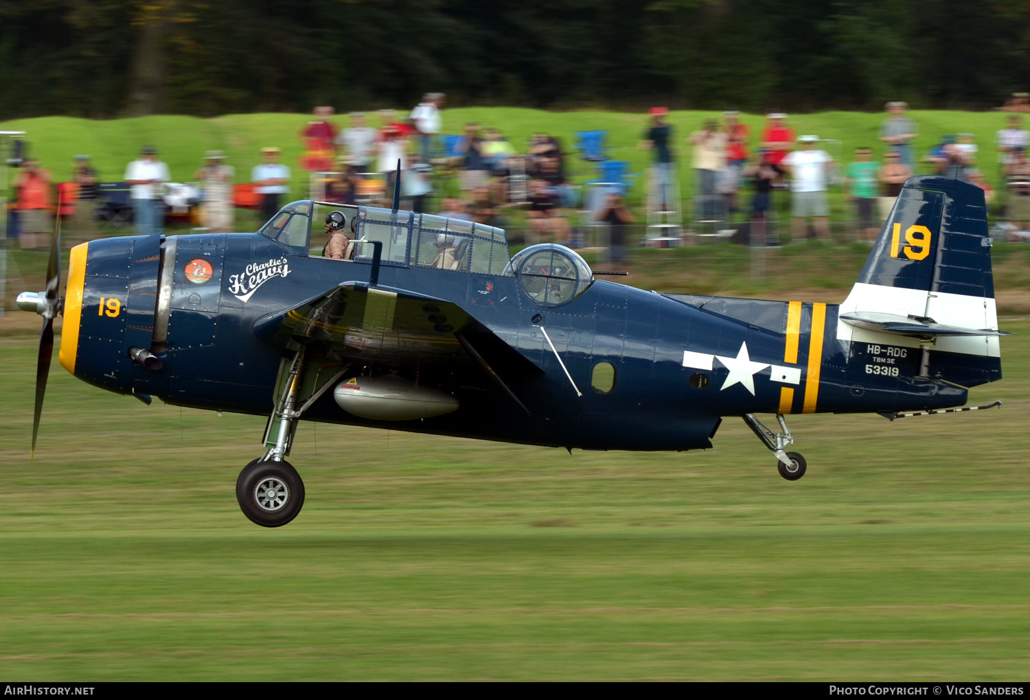 Aircraft Photo of HB-RDG / 53319 | General Motors TBM-3E Avenger | USA - Navy | AirHistory.net #710738