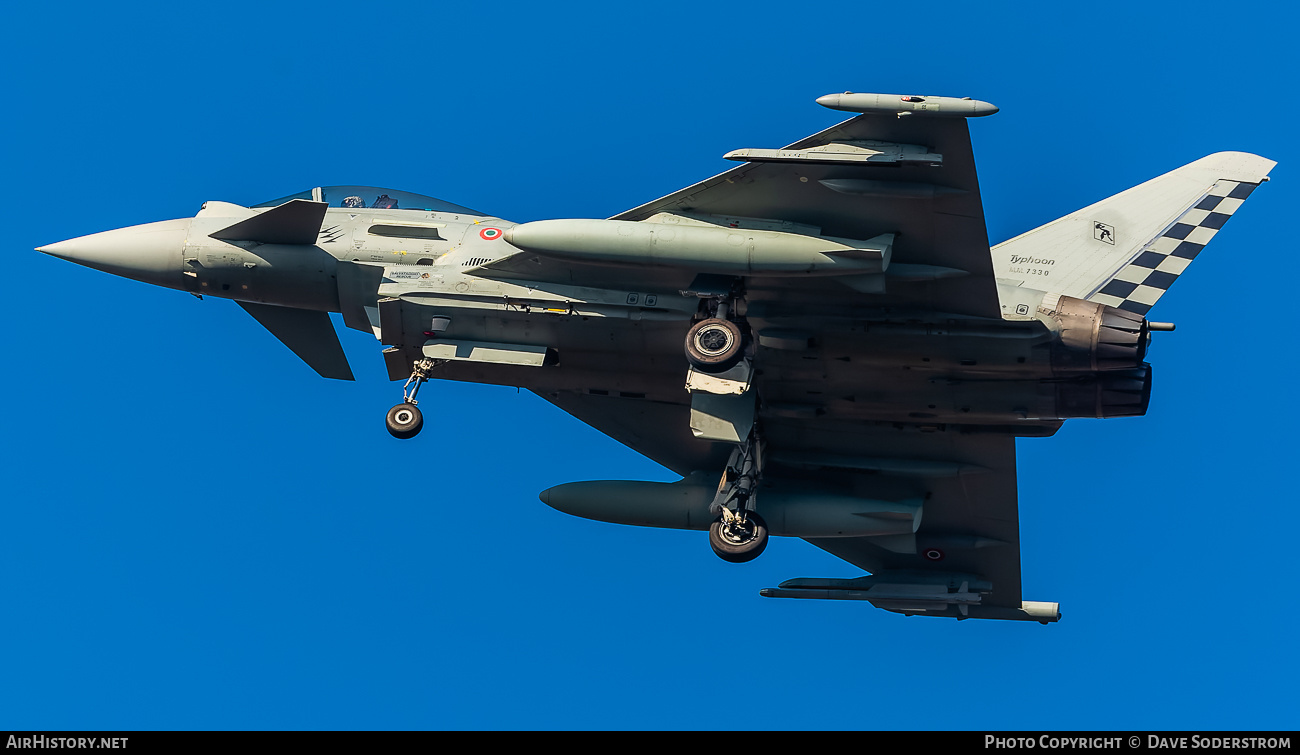 Aircraft Photo of MM7330 | Eurofighter F-2000A Typhoon | Italy - Air Force | AirHistory.net #710747