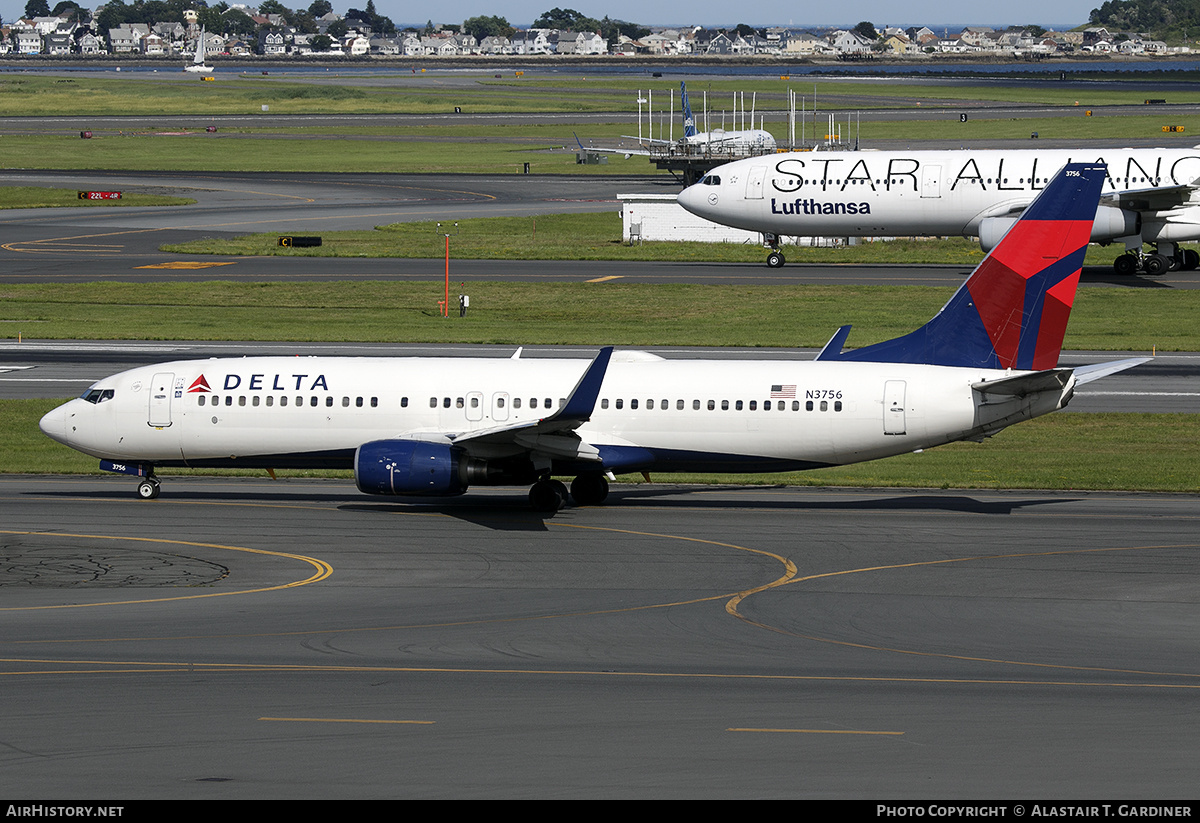 Aircraft Photo of N3756 | Boeing 737-832 | Delta Air Lines | AirHistory.net #710759