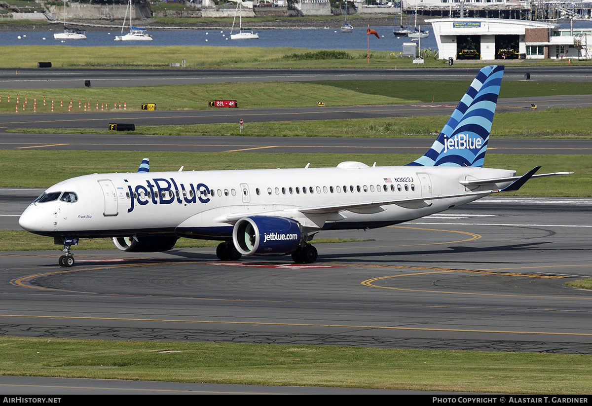 Aircraft Photo of N3023J | Airbus A220-371 (BD-500-1A11) | JetBlue Airways | AirHistory.net #710771
