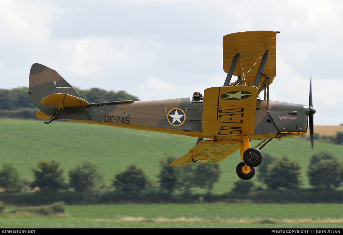 Aircraft Photo of G-BTOG / DE-745 | De Havilland D.H. 82A Tiger Moth | USA - Air Force | AirHistory.net #710772