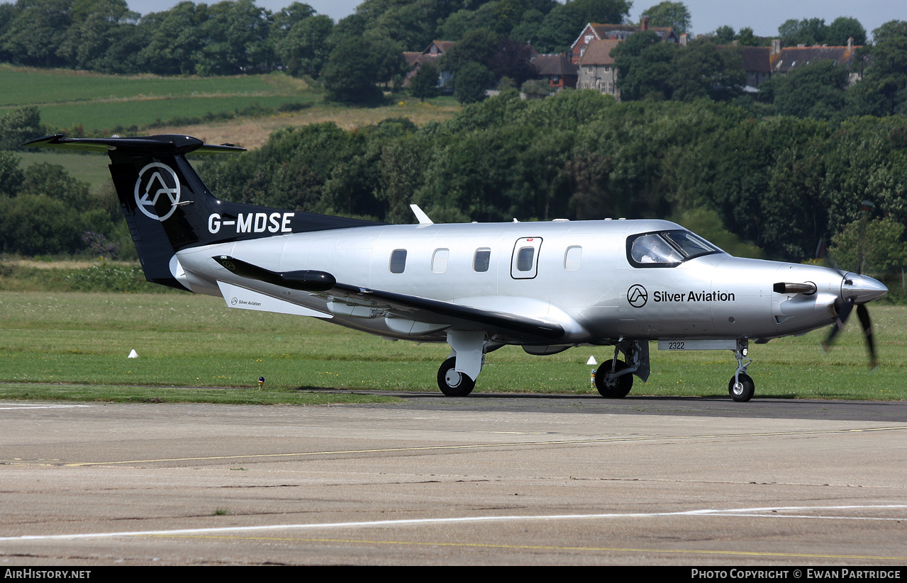 Aircraft Photo of G-MDSE | Pilatus PC-12NGX (PC-12/47E) | Silver Aviation | AirHistory.net #710786