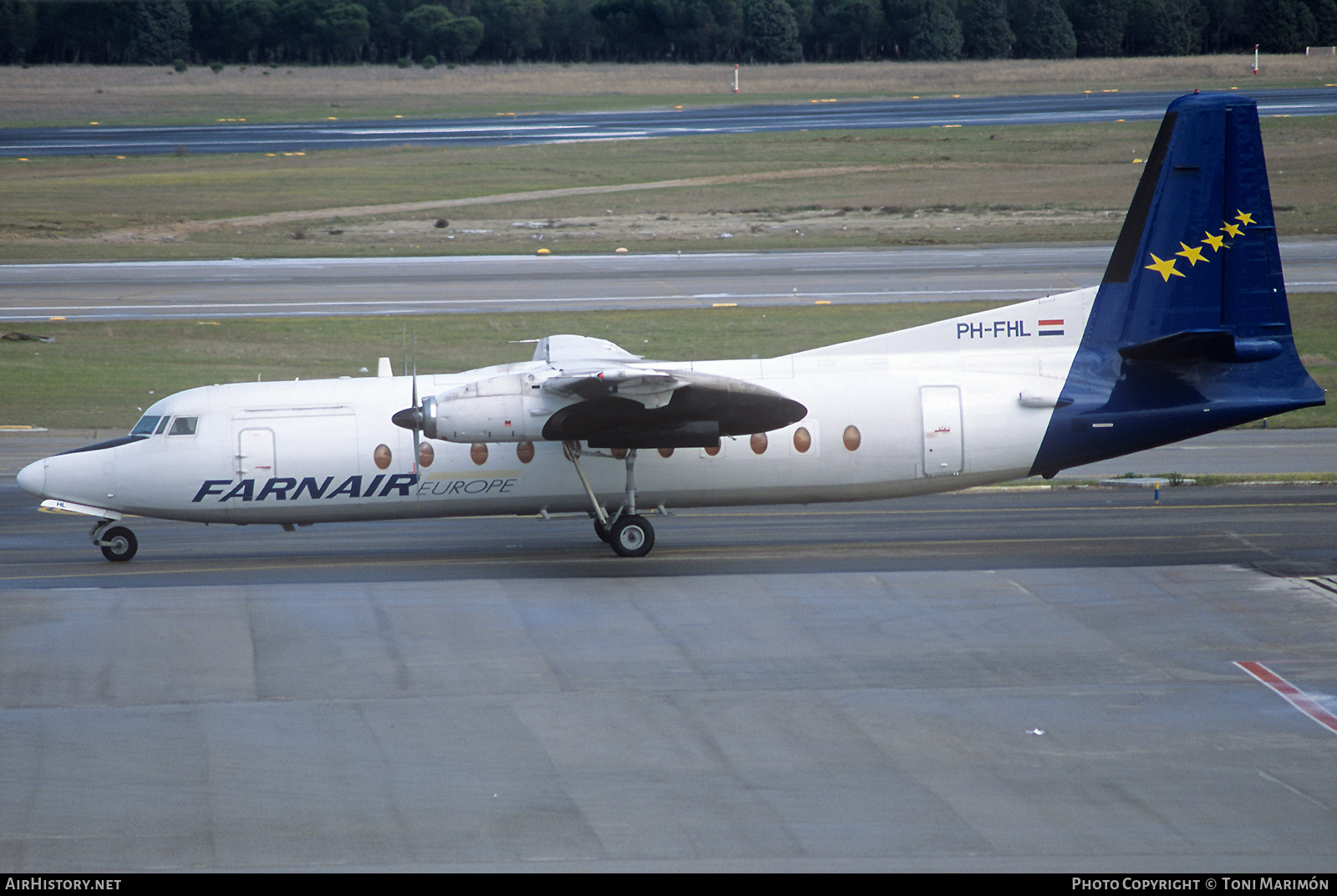 Aircraft Photo of PH-FHL | Fokker F27-500 Friendship | Farnair Europe | AirHistory.net #710792