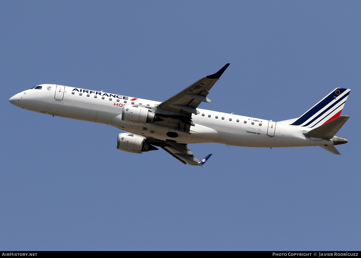 Aircraft Photo of F-HBLV | Embraer 190STD (ERJ-190-100STD) | Air France | AirHistory.net #710793