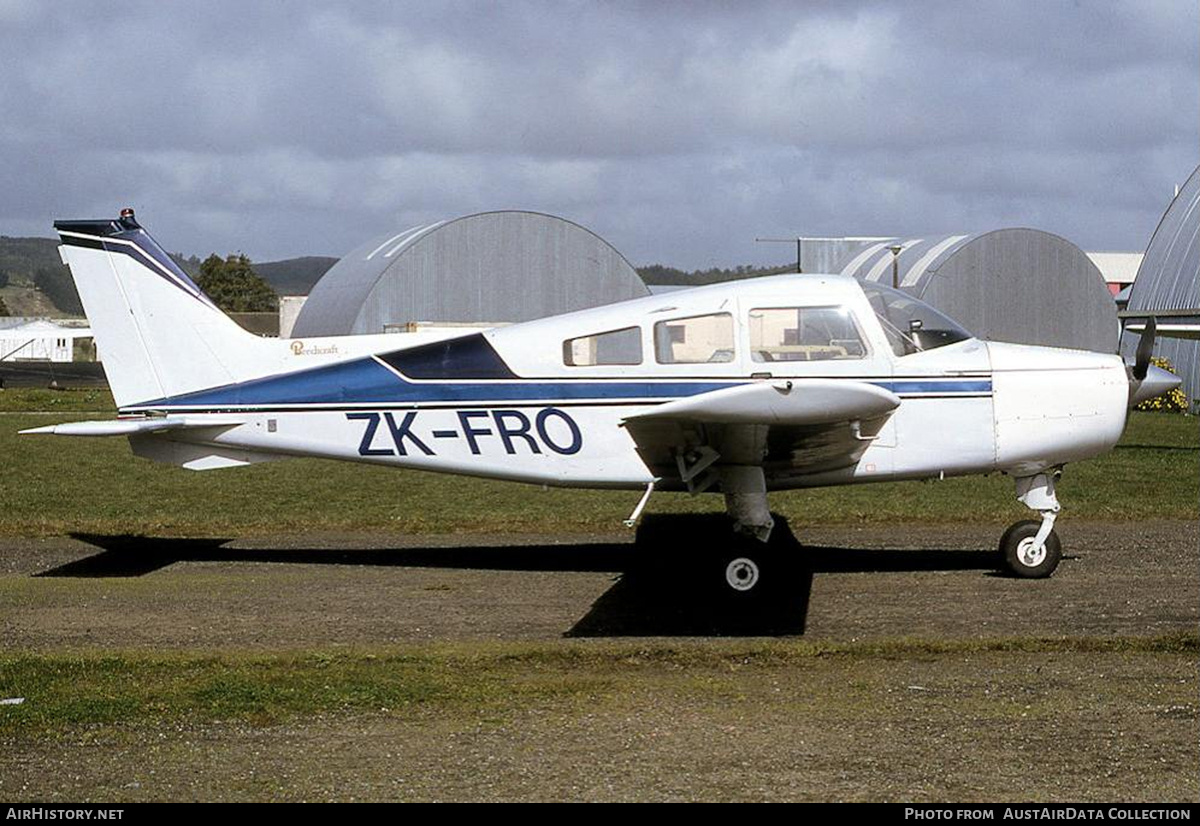 Aircraft Photo of ZK-FRO | Beech A23-24 Musketeer Super III | AirHistory.net #710802
