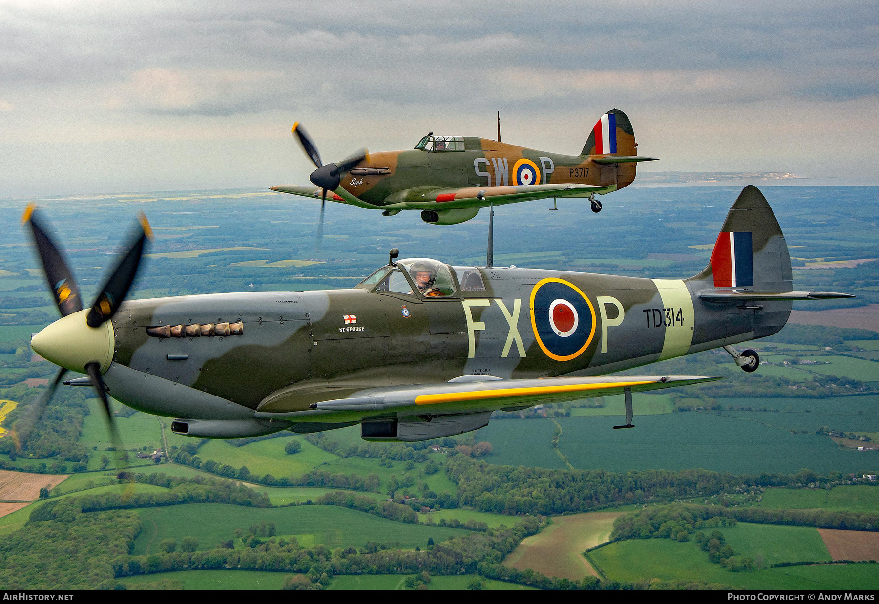 Aircraft Photo of G-CGYJ / TD314 | Supermarine 361 Spitfire HF9E | UK - Air Force | AirHistory.net #710851