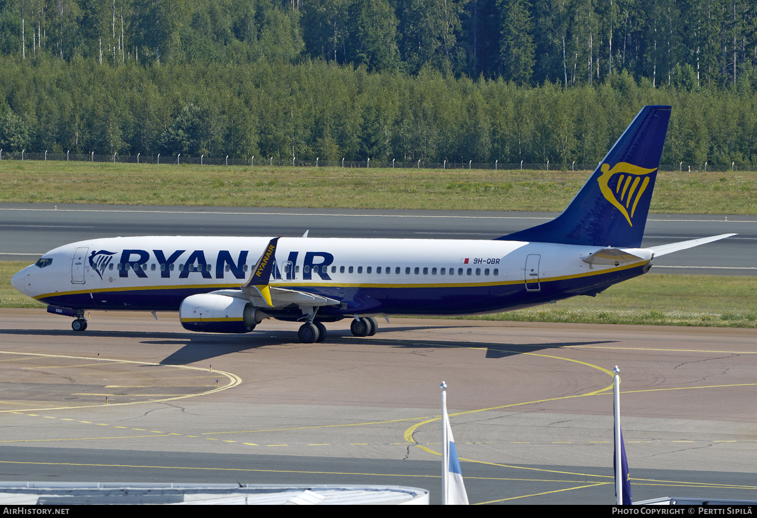 Aircraft Photo of 9H-QBR | Boeing 737-8AS | Ryanair | AirHistory.net #710858