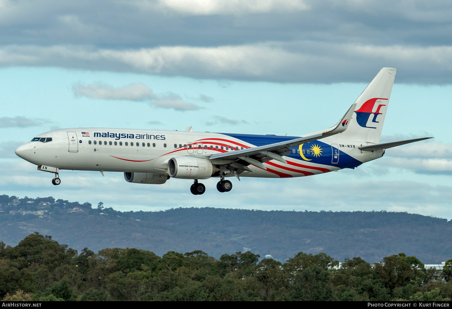 Aircraft Photo of 9M-MXN | Boeing 737-8H6 | Malaysia Airlines | AirHistory.net #710885