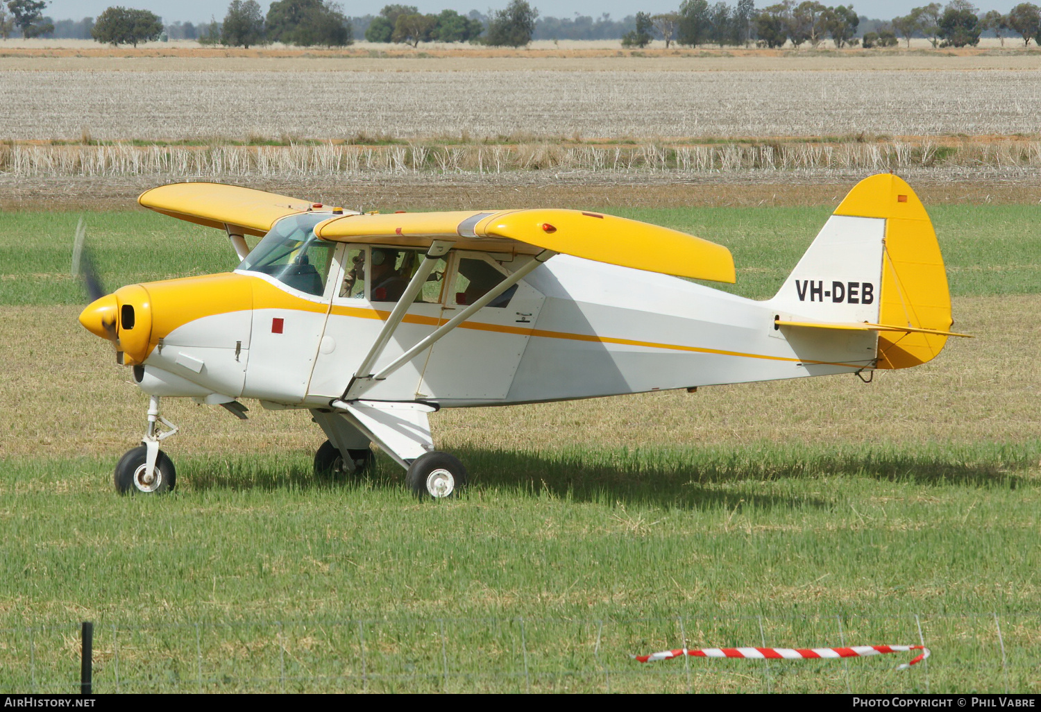 Aircraft Photo of VH-DEB | Piper PA-22-160 Tri-Pacer | AirHistory.net #710898