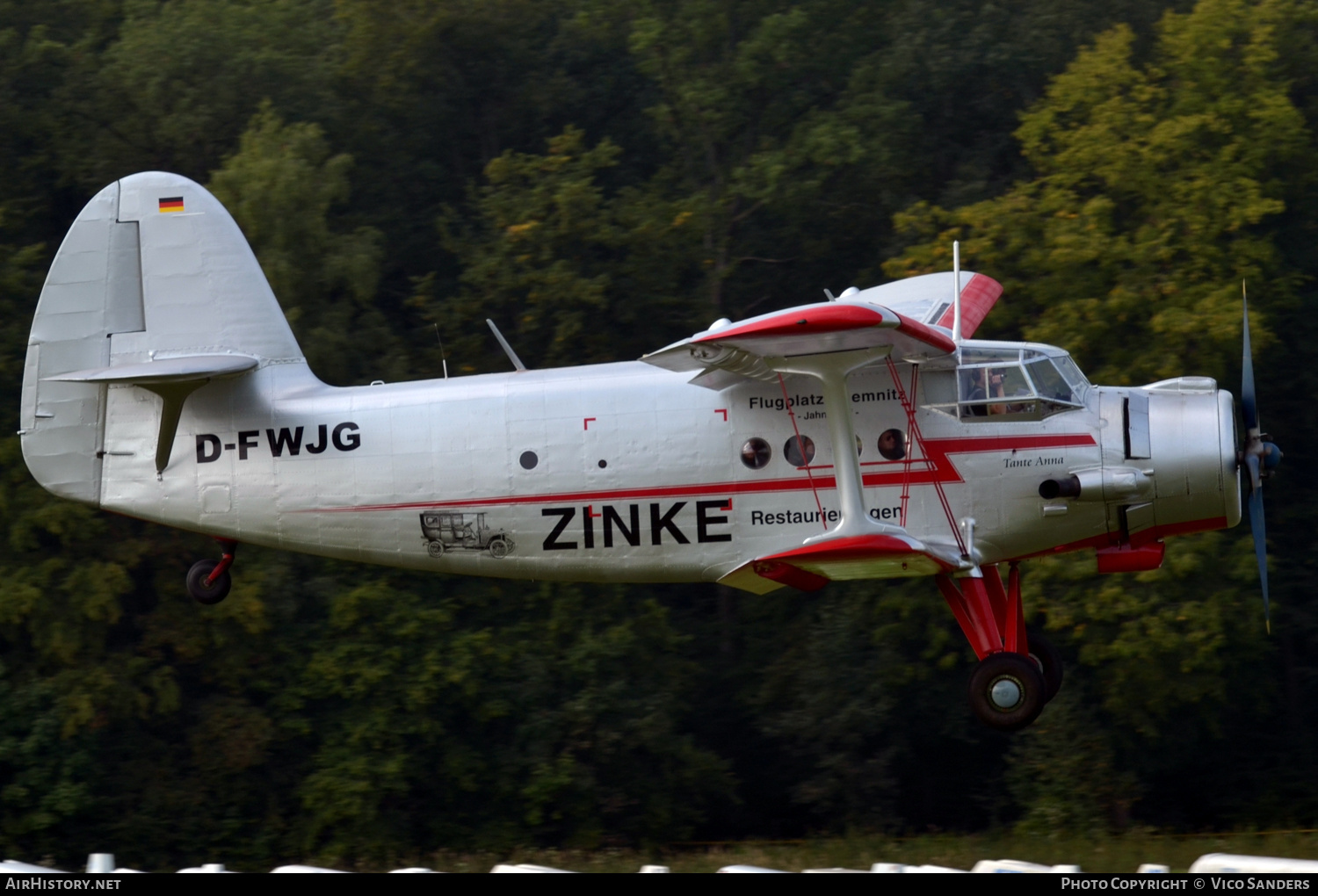 Aircraft Photo of D-FWJG | Antonov An-2TD | Zinke Restaurierungen | AirHistory.net #710910