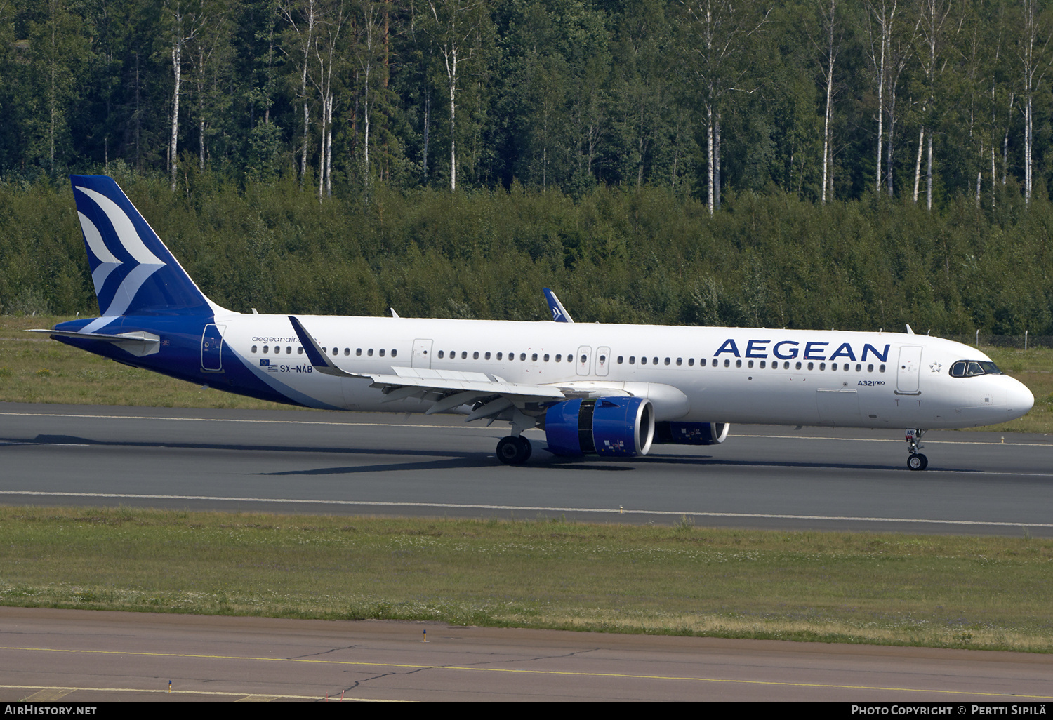 Aircraft Photo of SX-NAB | Airbus A321-271NX | Aegean Airlines | AirHistory.net #710912